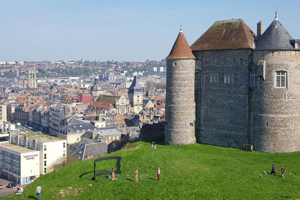 Ferienwohnung Le Dieppe Harbour - Ideal Loisirs Et Teletravail Exterior foto